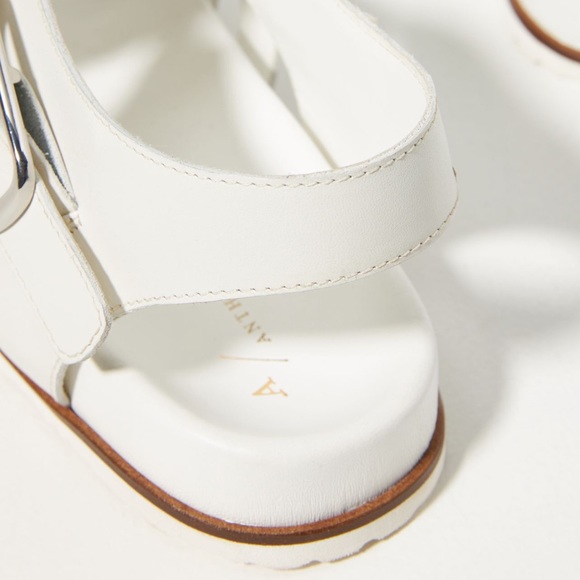 White Fisherman Sandals - Picture 4 of 10